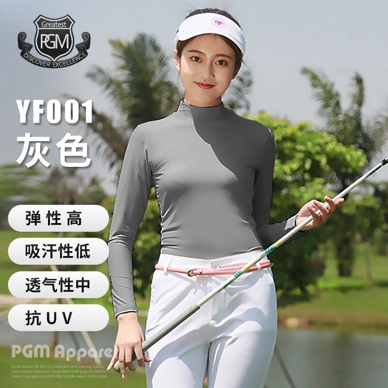 Áo Mặc Trong Chống Nắng Golf PGM Áo Mặc Trong Vải Viscose Nữ Trang Phục Áo UPF40 + Trang Phục Nữ Mùa Hè 2 Chiếc