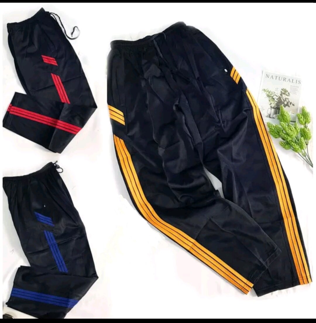 Quần dài thể thao nam 3 sọc ống suông size từ 40-75kg