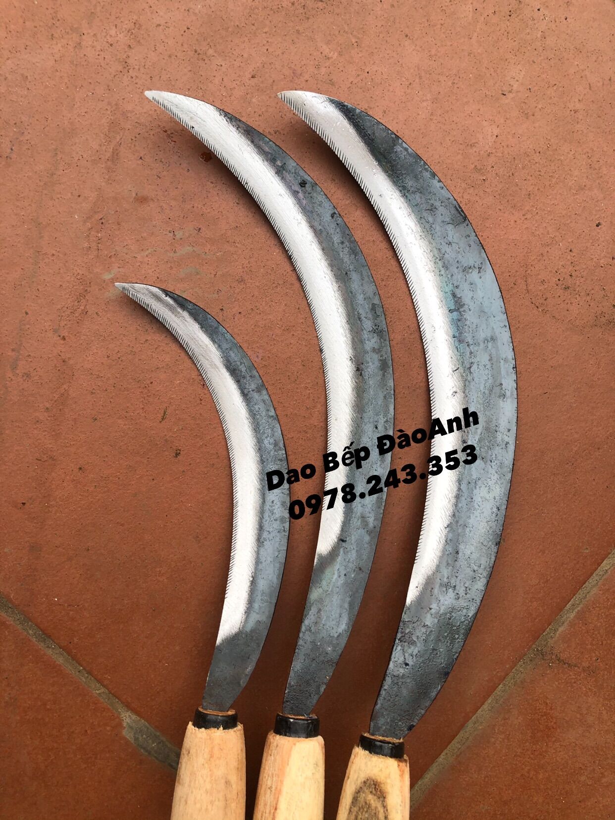 Liềm nhỏ cắt lúa cắt rau