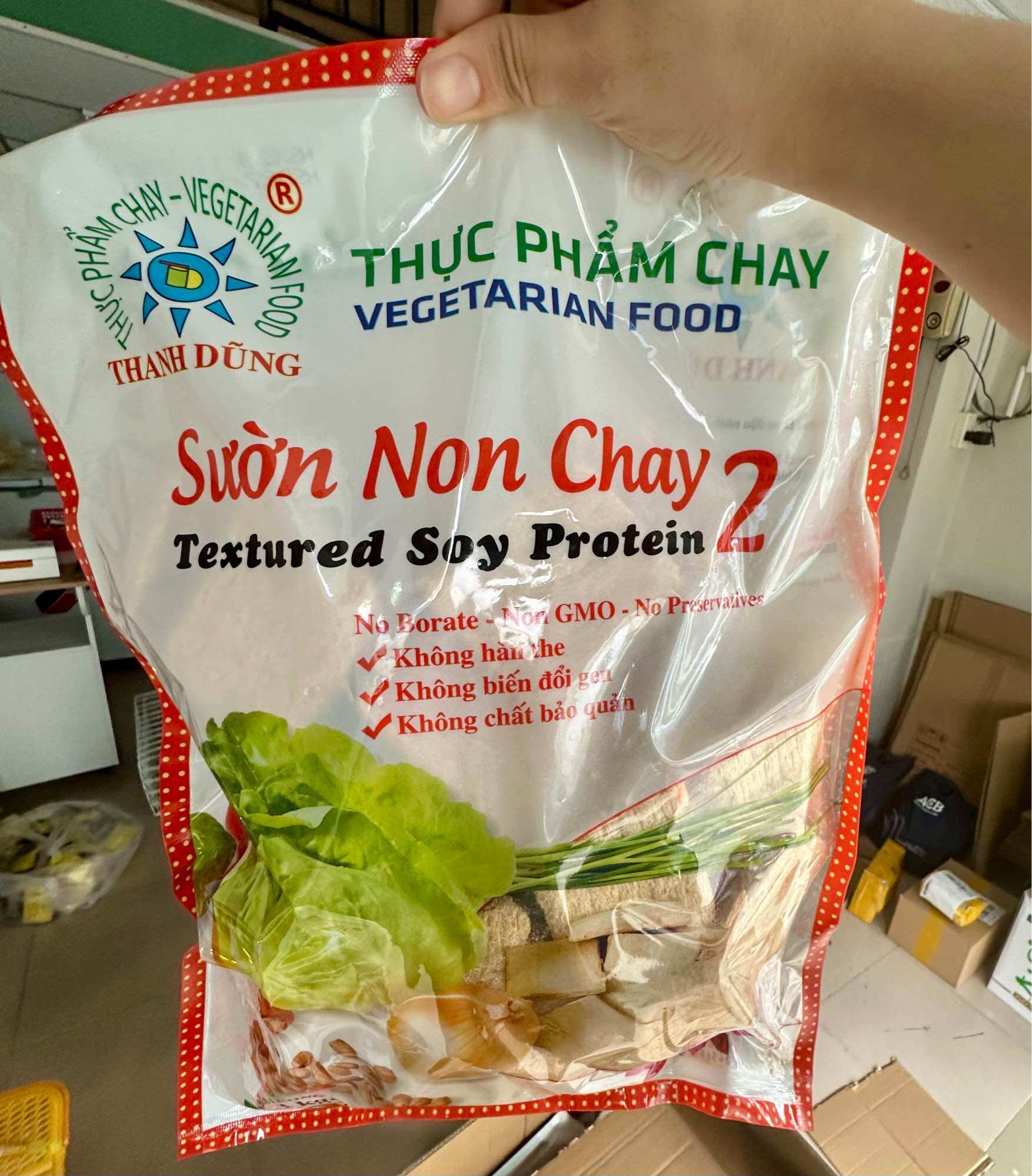1 kg sườn non chay 2 thanh dũng- tpc an tuệ