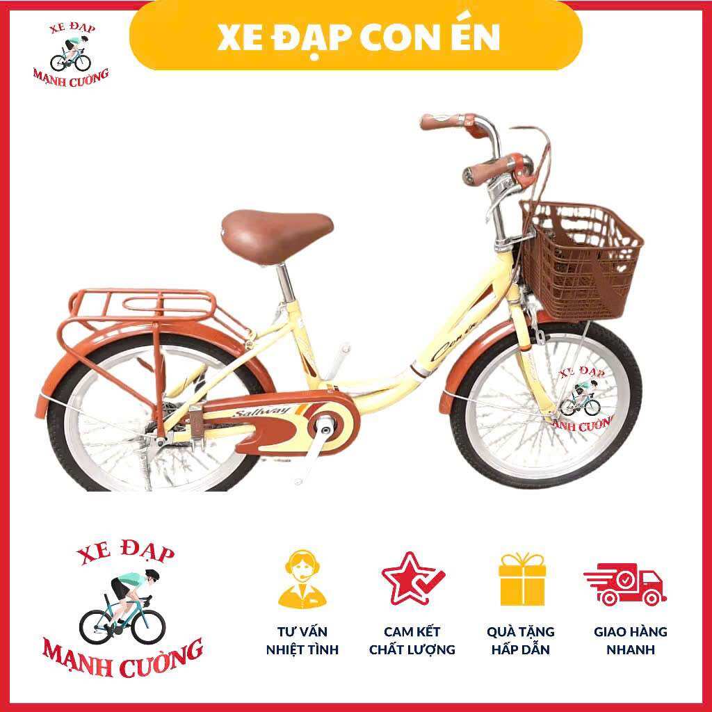 Xe Đạp Mini 20inch Kiểu Dáng Hiện Đại Thiết Kế Khoẻ Khoắn Mạnh Mẽ Độ An Toàn Cao