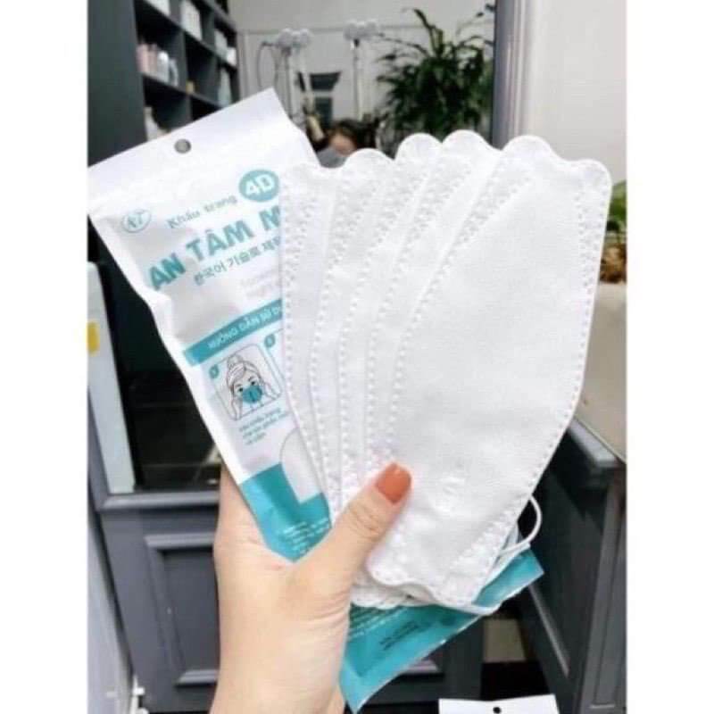 Khẩu Trang Kf94 An Tâm( combo 100c kháng khuẩn cao cấp)