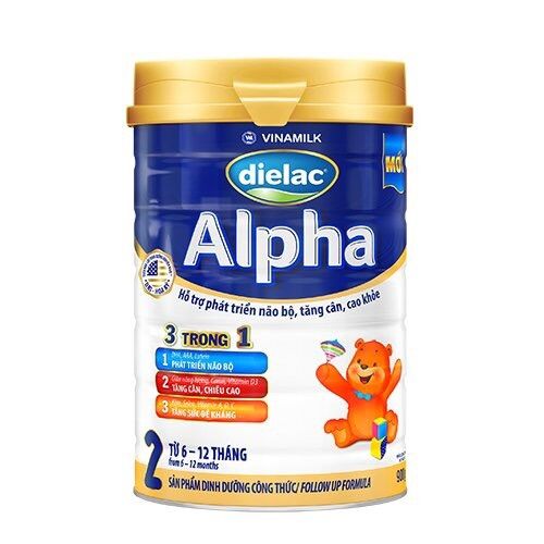 Sữa bột dielac alpha 2 - 900g - phát triển toàn diện