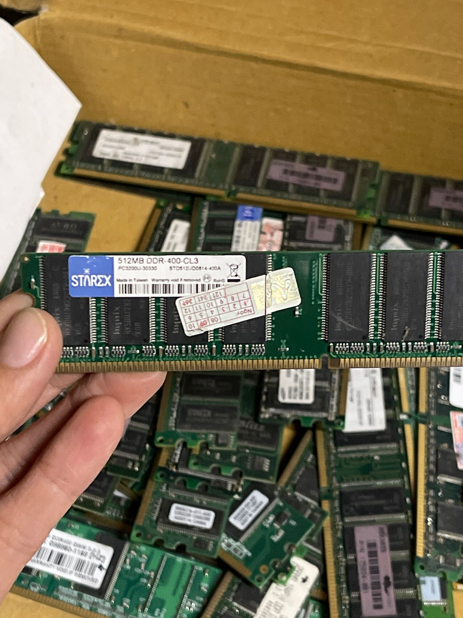 DDR1 copier Ram 512m bus 266 / 333 / 400