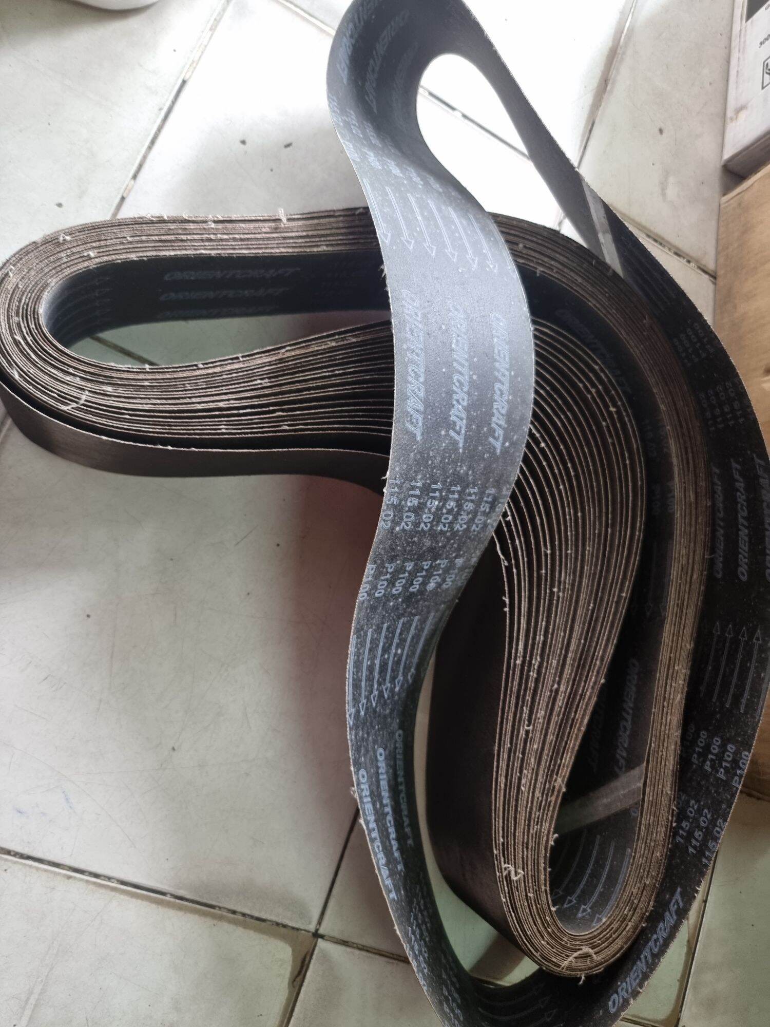 Nhám vòng, nhám tăng 100mm × 1500mm độ hạt P100