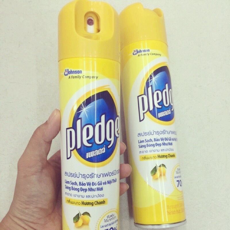 Xịt bóng gỗ Pledge
