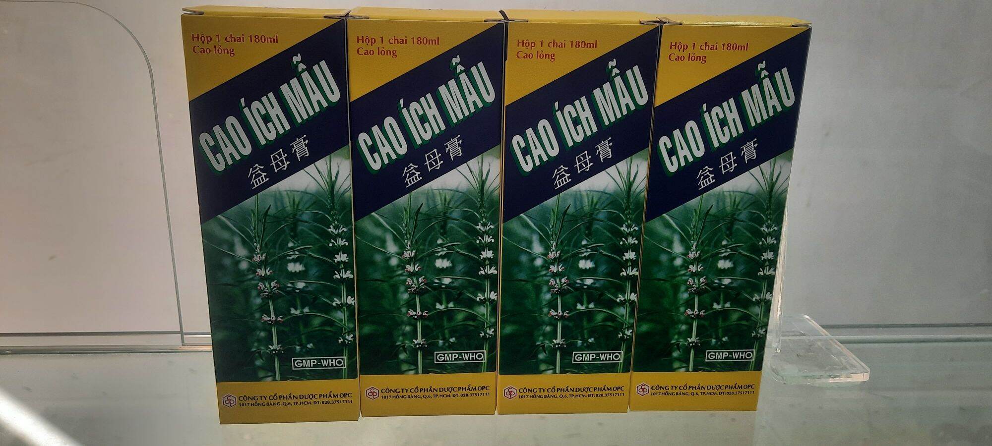Cao ích mẫu chai 180ml