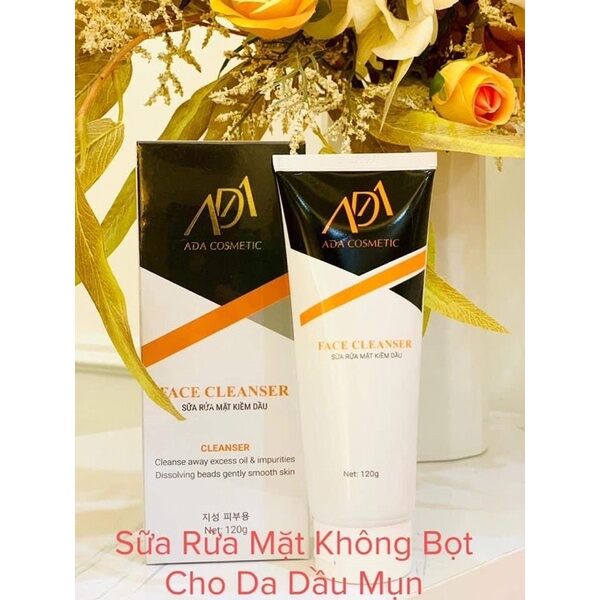 Sữa rửa mặt kiềm dầu không bọt,dịu nhẹ ADA