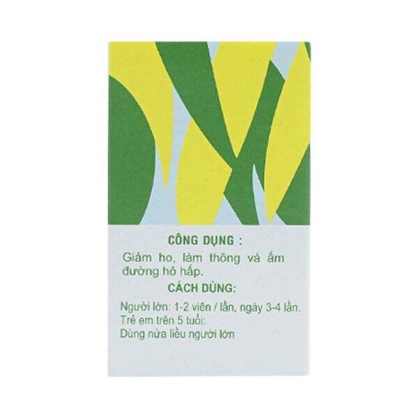 EUCAPHOR - Viên uống giảm ho - lọ 40 viên