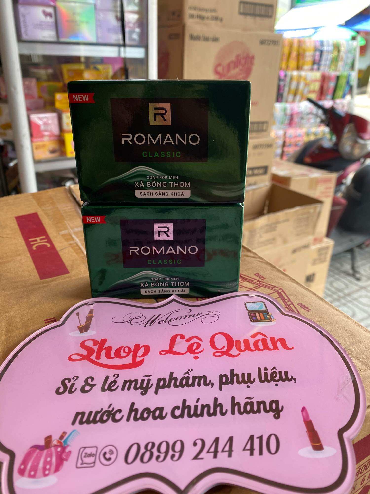 Romano Xà Bông Cục Classic 90G