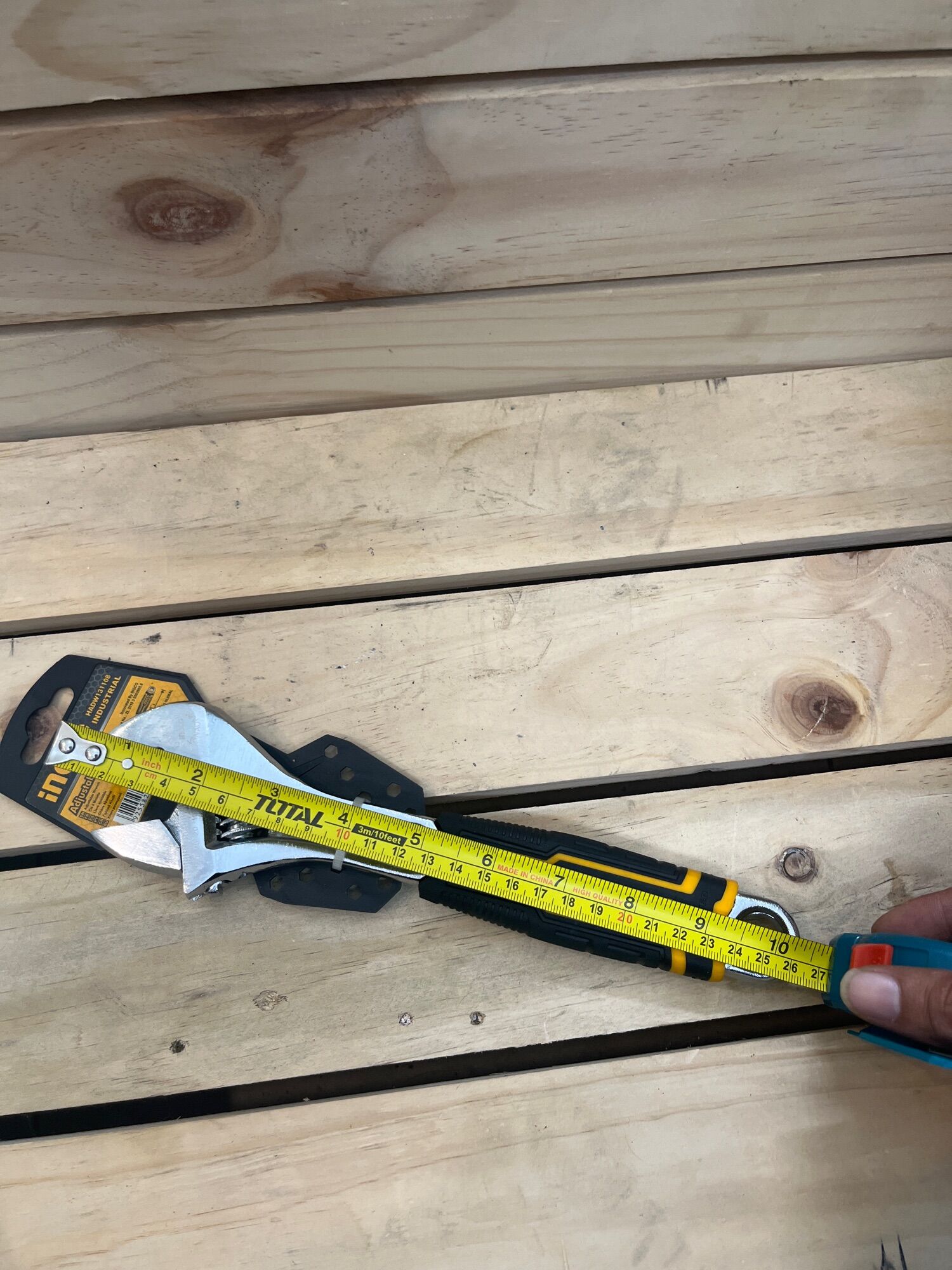 Mỏ lết 10" Thép crv  INGCO HADW131108