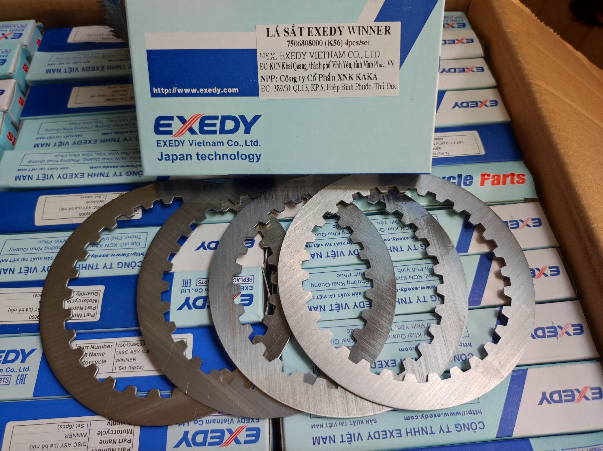 Lá sắt winner hàng chính hãng exedy