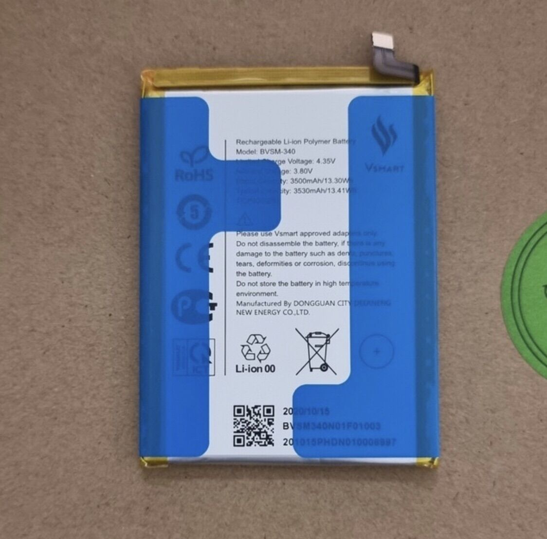 [CHÍNH HÃNG] PIN VSMART STAR 4/BVMS-340/3500mAh- 100% NEW ZIN