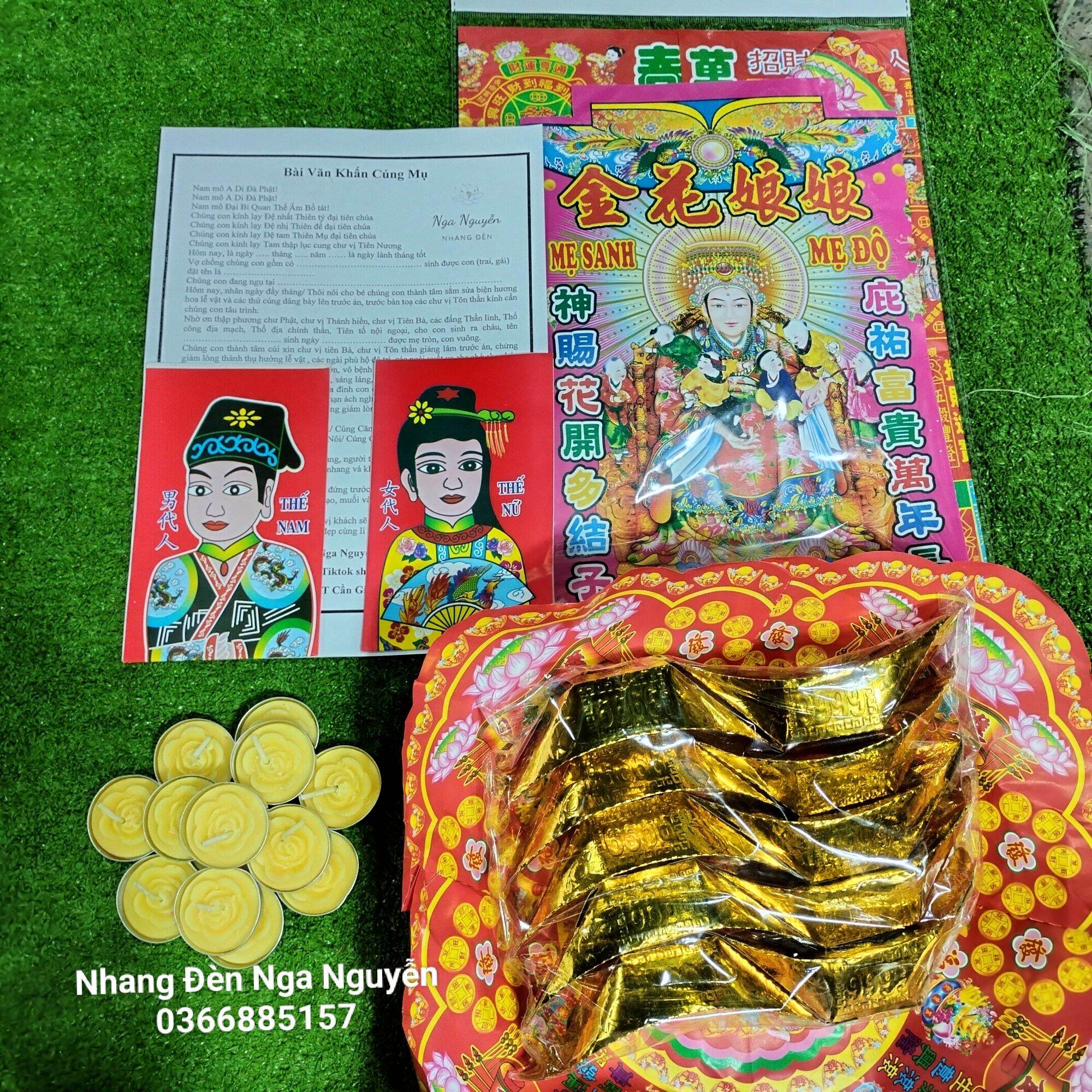 Bộ Giấy Cúng Đầy Tháng,Thôi Nôi ,Cúng Căn