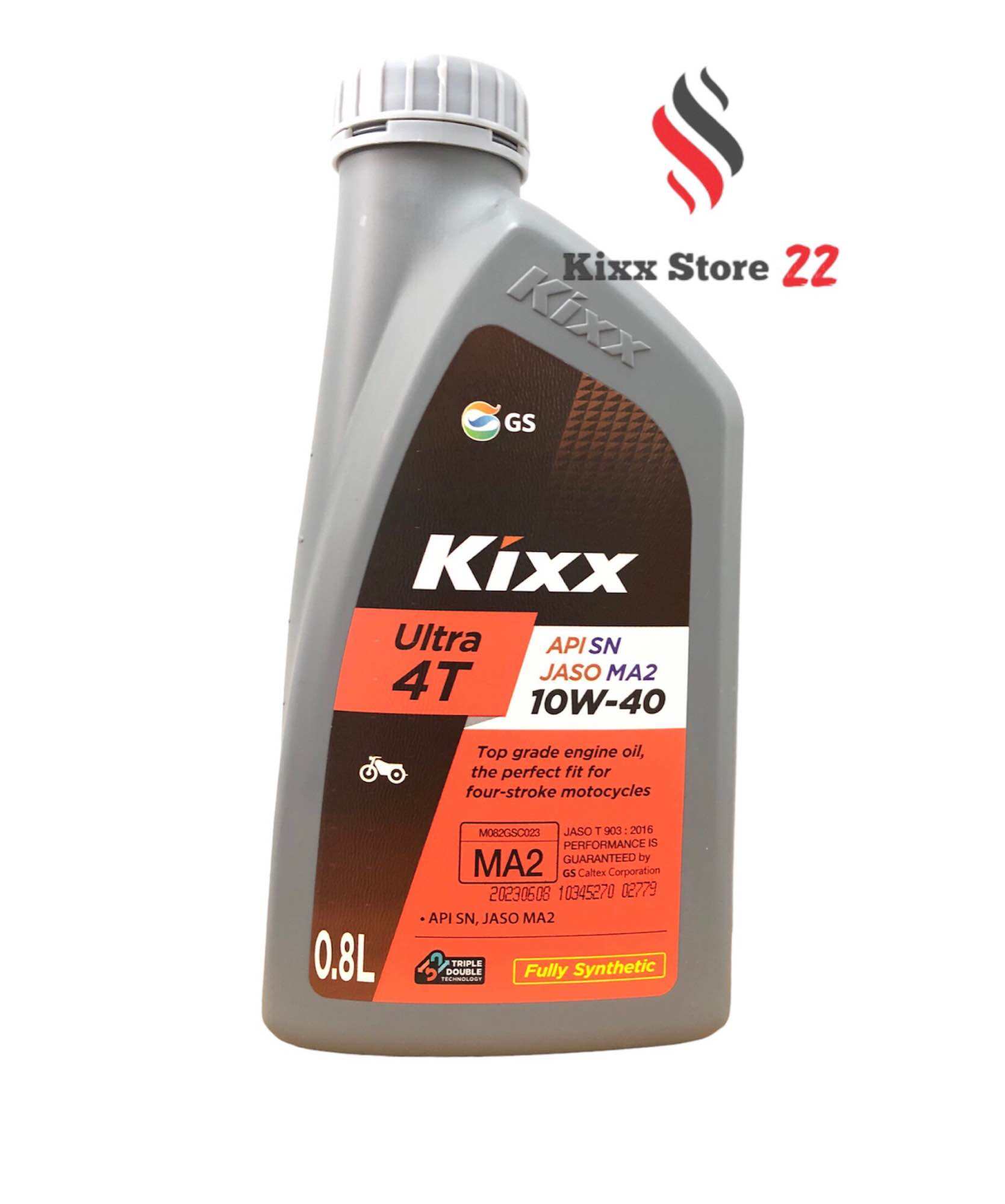 Kixx Ultra 4T SN 10W-40Fully Synthetic - Dầu xe số