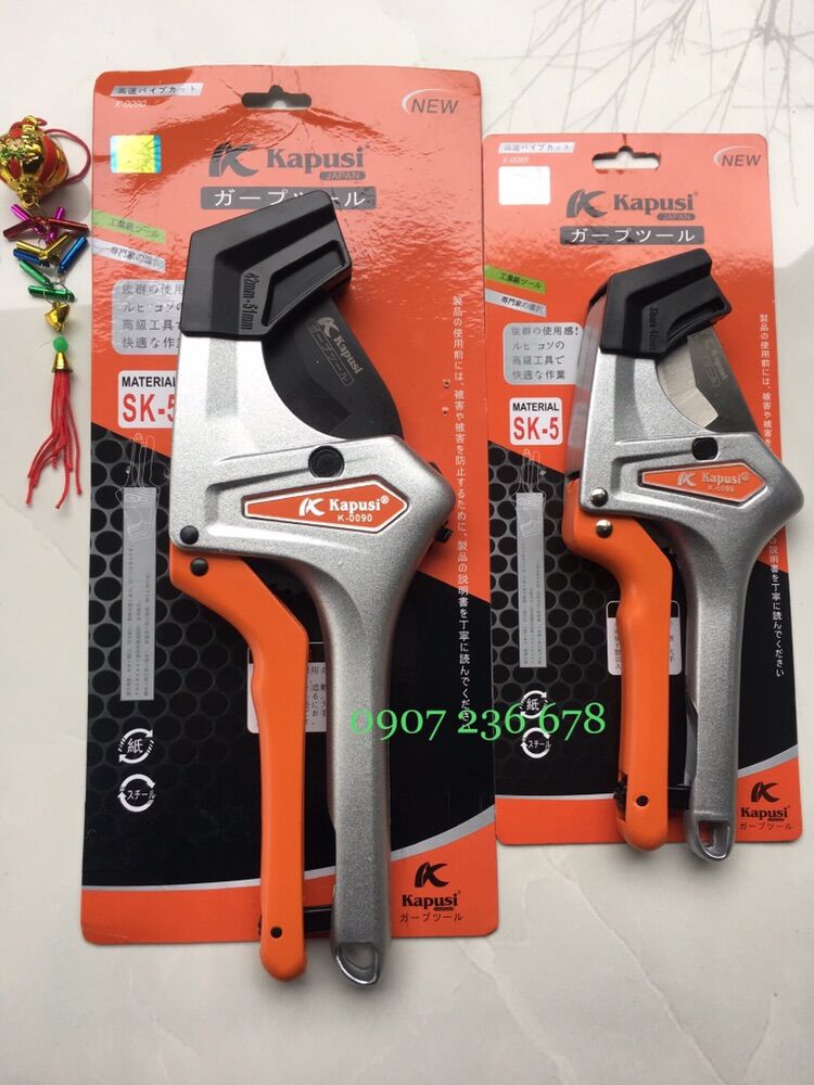 Kéo cắt ống nước kapusi, kéo cắt ống pvc, ppr, pe