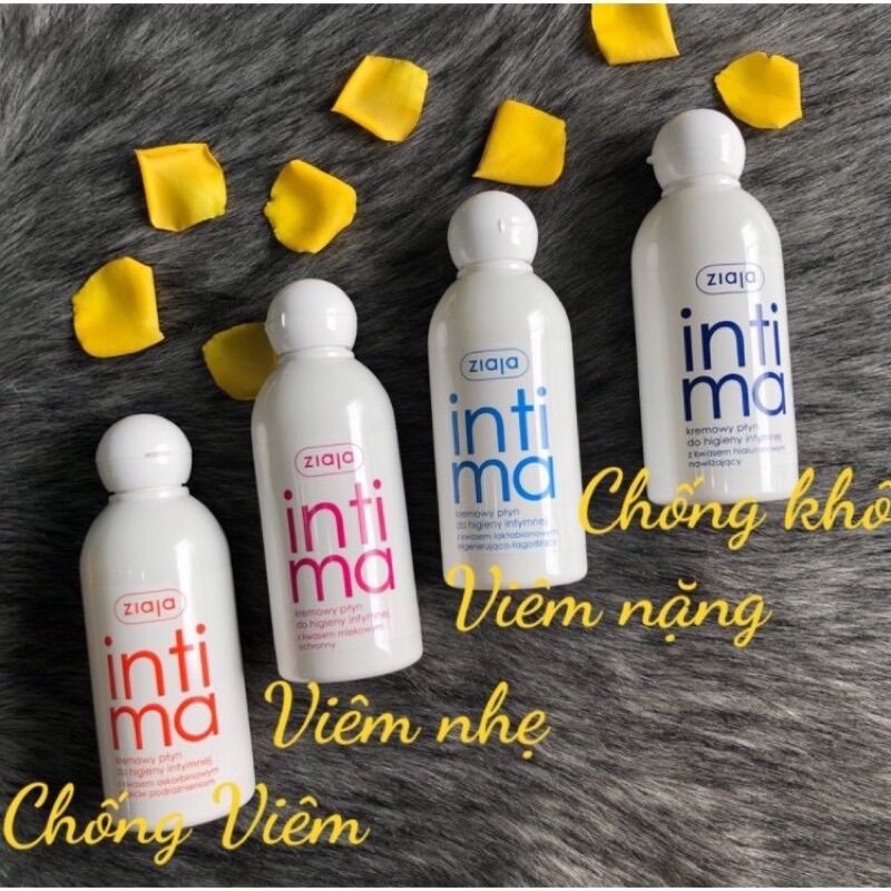 Dung dịch vệ sinh phụ nữ Intima ZIAJA Ba Lan size 200ml