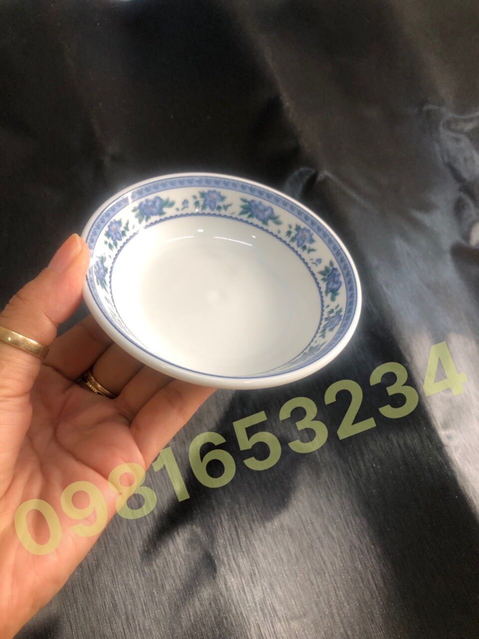 Chén lắc tài xỉu | Chén Ck hoa văn