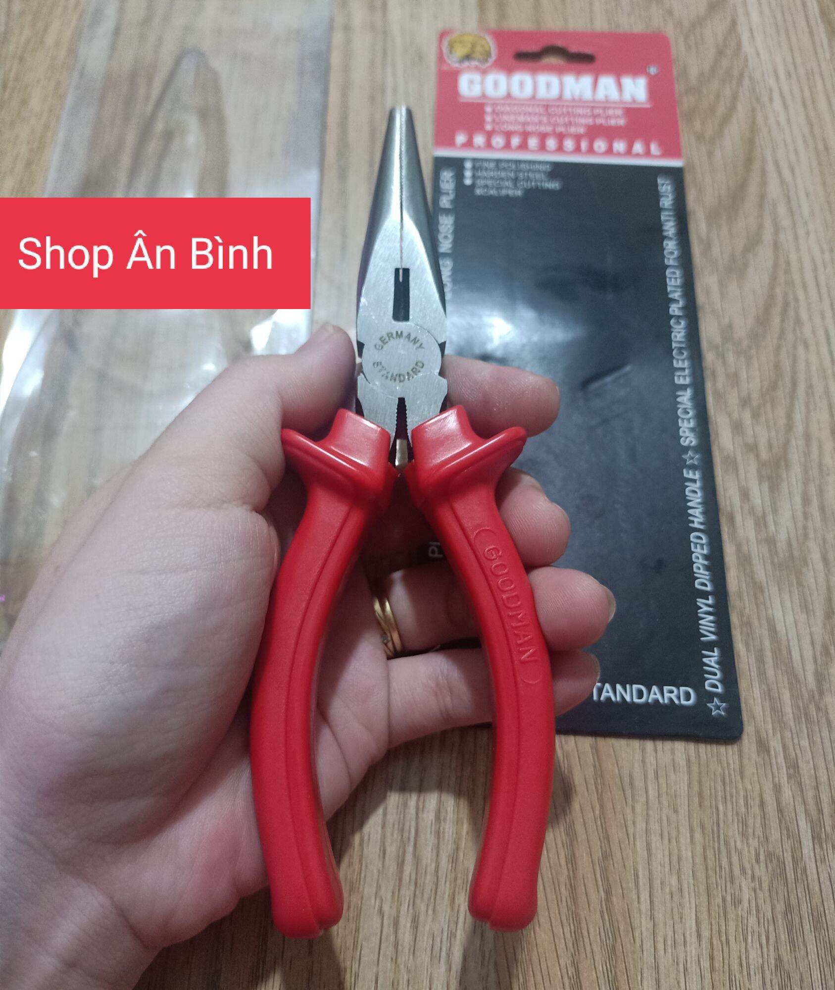 [Giá Hủy Diệt] Kìm 6 inch Nhọn Hiệu GOODMAN