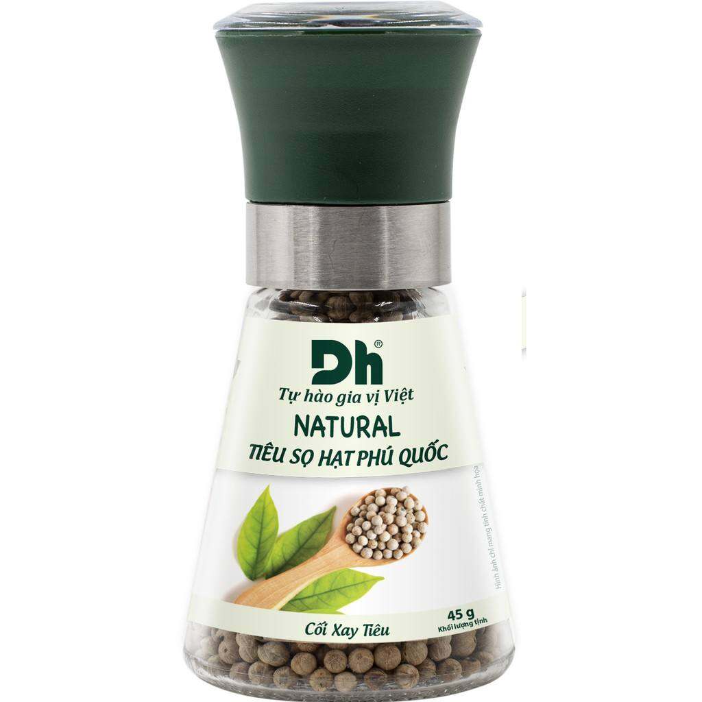 Tiêu sọ hạt Phú Quốc - Nắp cối xay tiêu 45g