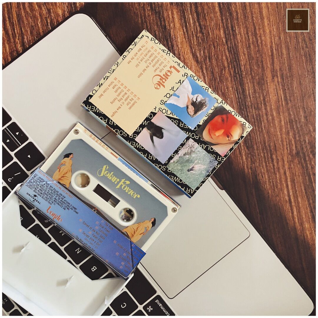 Băng cassette Lorde - Solar Power Màu Trắng Mới