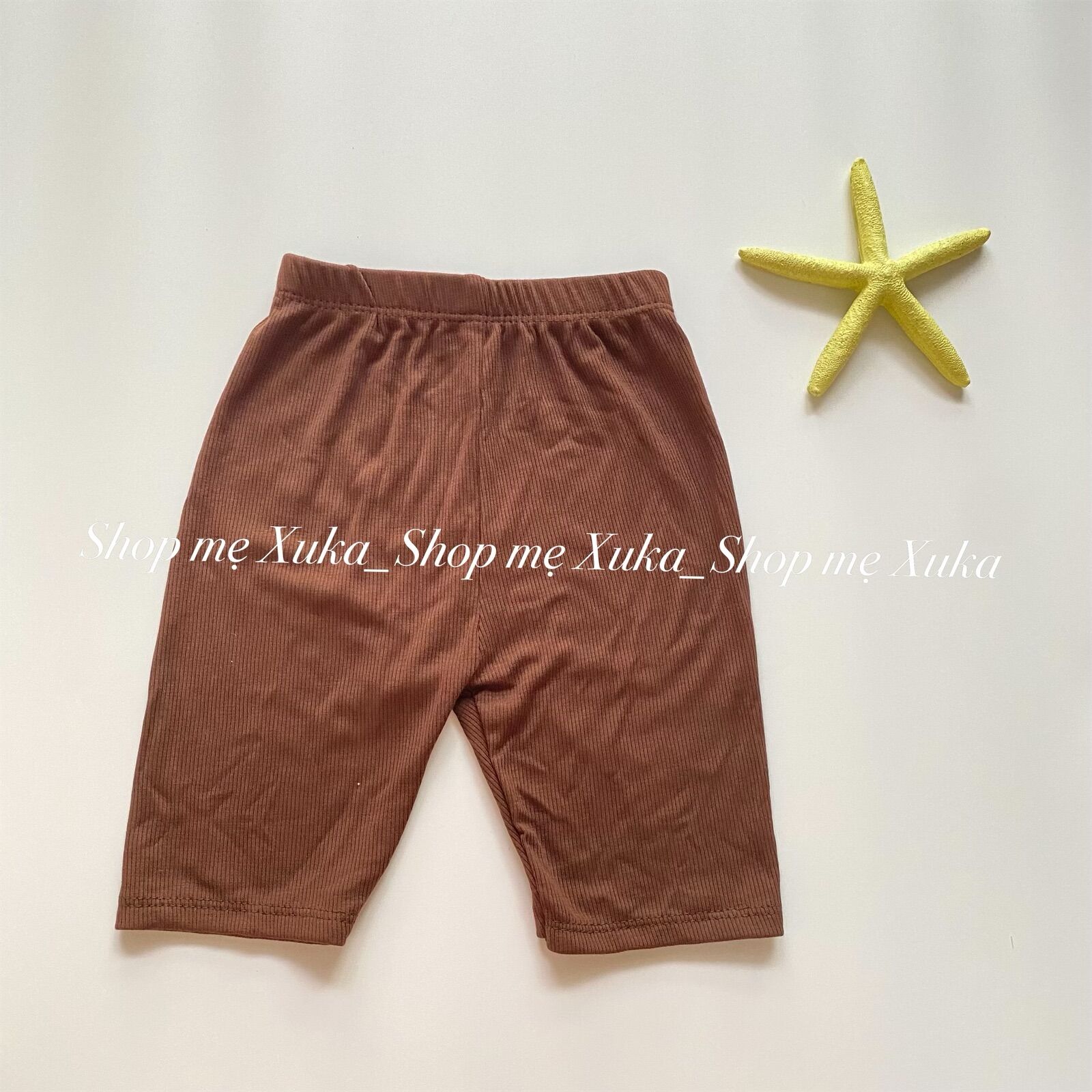 Quần legging lửng len tăm bé gái