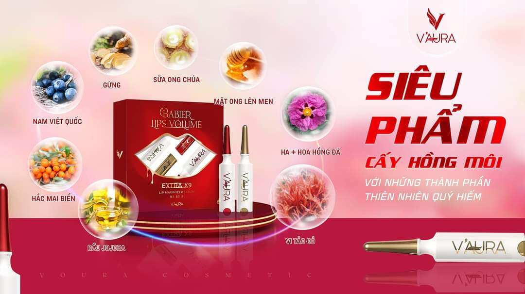 TINH CHẤT CẤY MÀU MÔI HÀN QUỐC VAURA