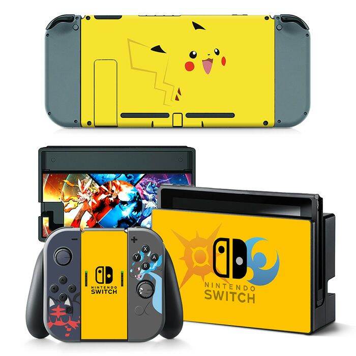 tấm dán skin Nintendo Switch bảo vệ toàn thân máy và joycon đủ hình