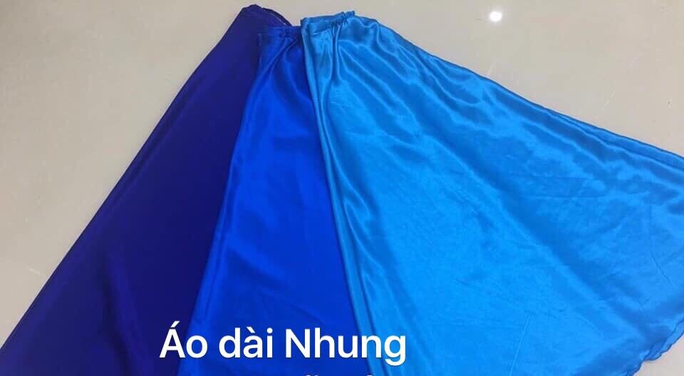 Quần áo dài nữ truyền thống, Quần áo dài ống rộng freesize chất phi bóng