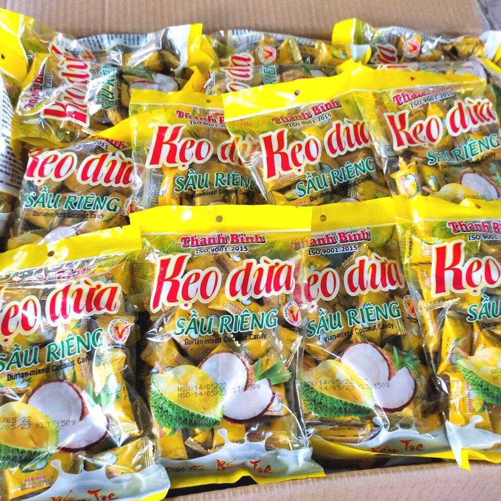 Kẹo dừa sầu riêng Thanh Bình 150g