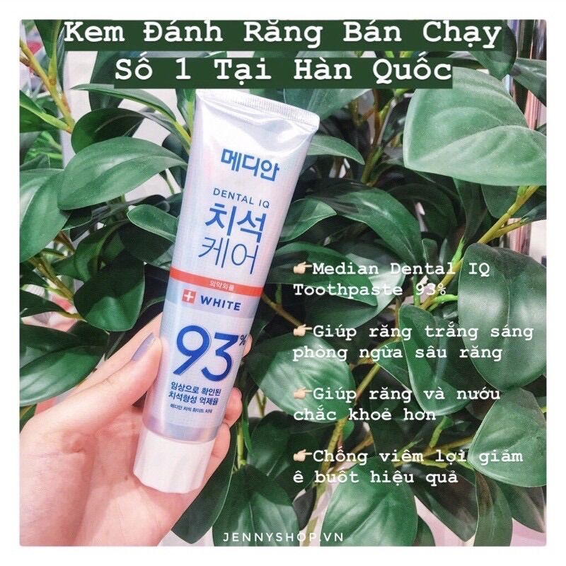 Kem Đánh Răng Median Dental IQ 93% 120gr