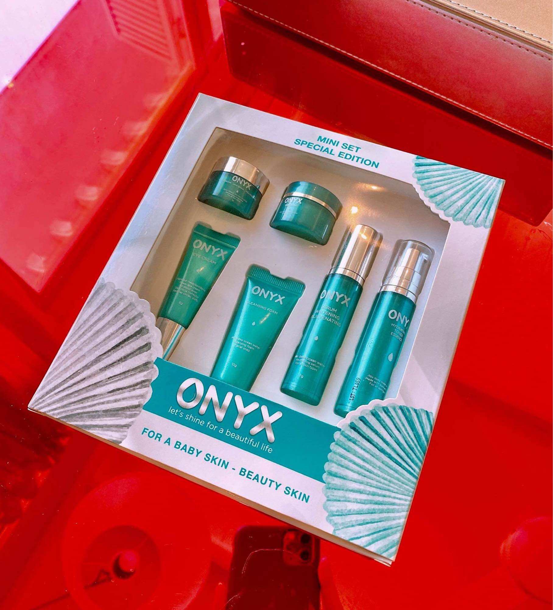 Bộ Set 6 Món Dưỡng Trắng Da Mini Combo ONYX Bảo Thy