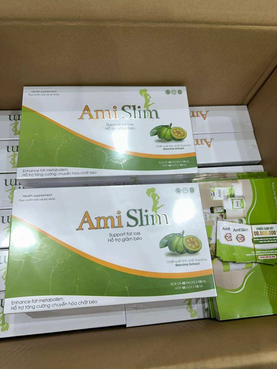 Thạch Giảm Cân Ami Slim Chính Hãng