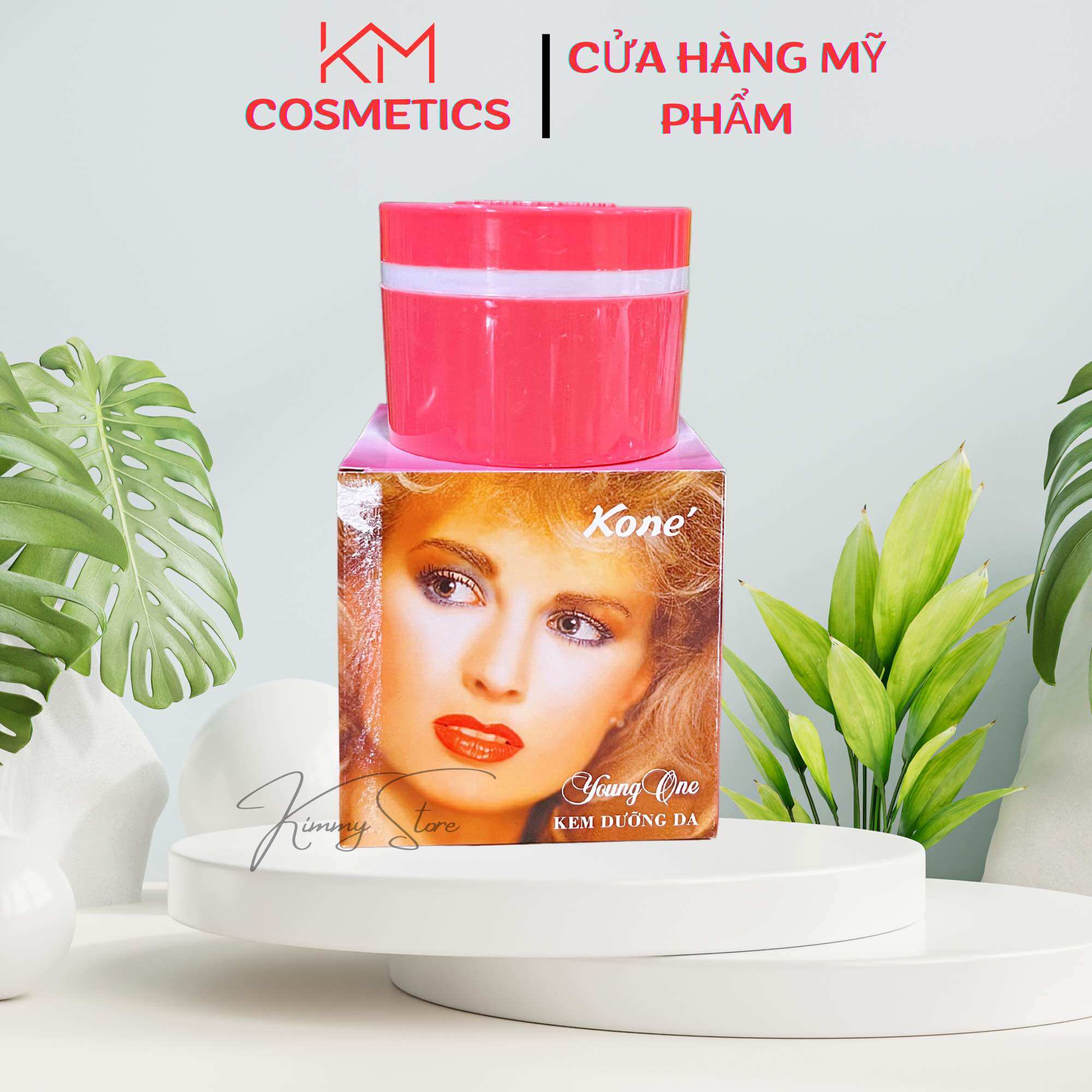 01 hộp 100g kem trắng da young one xù đại Kone