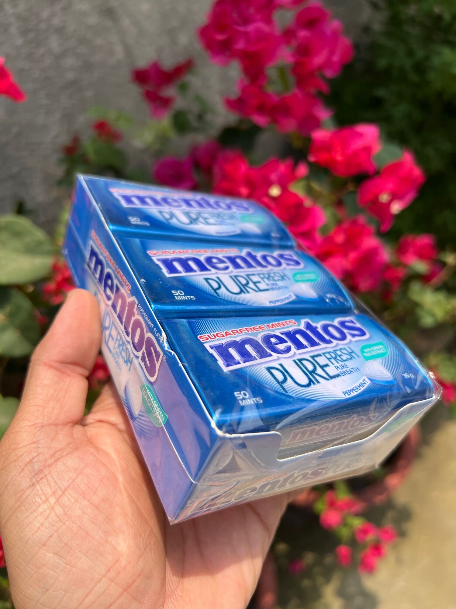 Kẹo ngậm mentos 6 lọ×35g