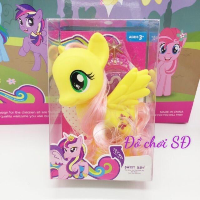 Ngựa pony - xanh và vàng