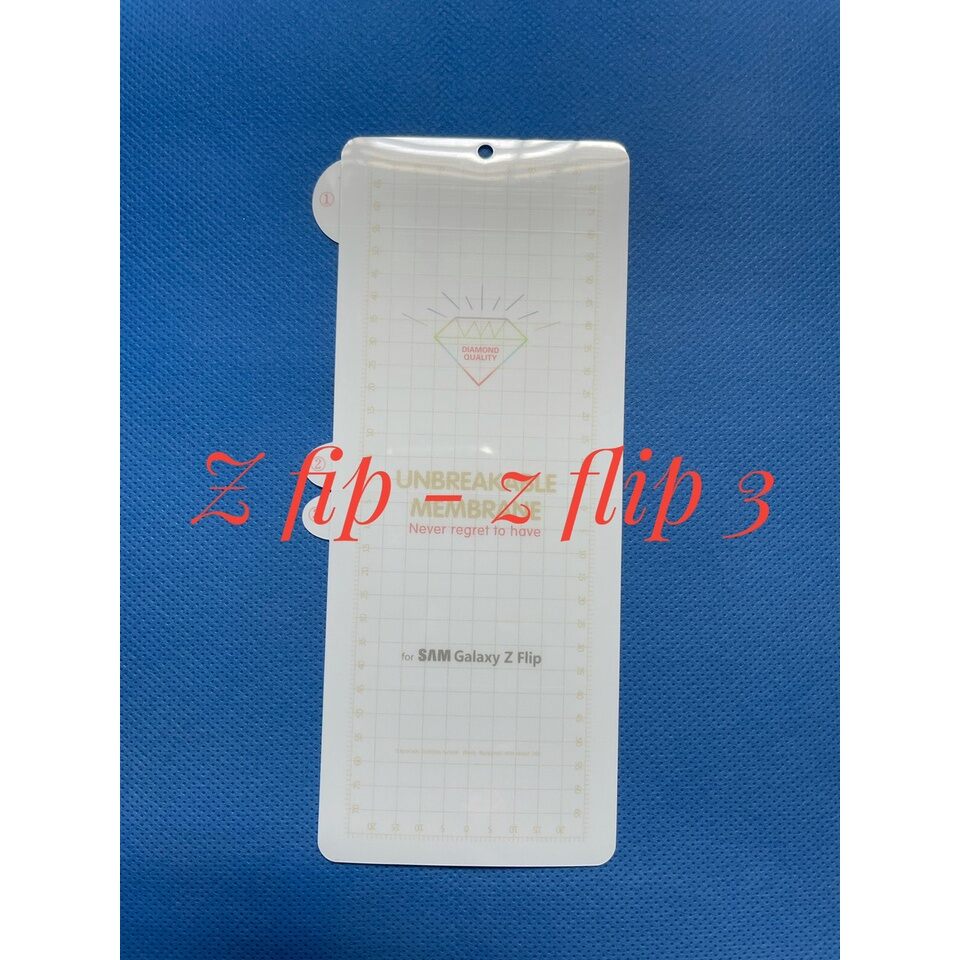 Dán dẻo PPF + kính cường lực cho samsung galaxy Zflip3 5G