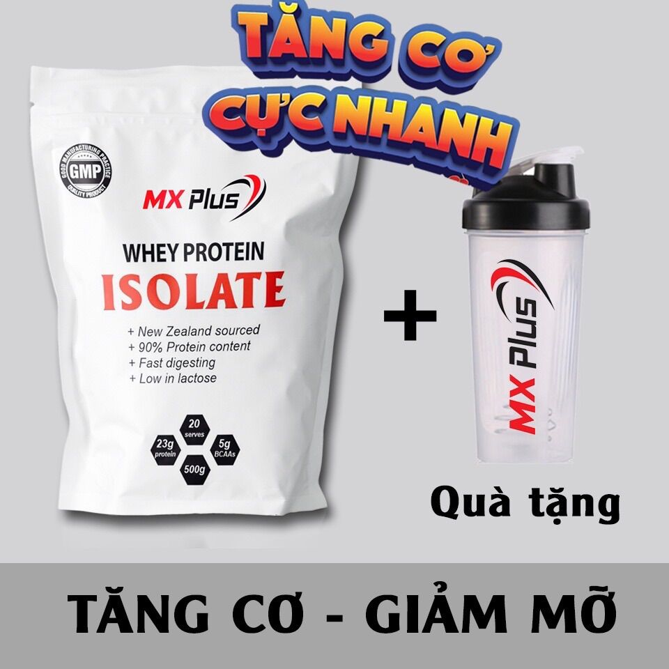 Sữa tăng cân tăng cơ giảm mỡ combo 2 túi + quà tặng