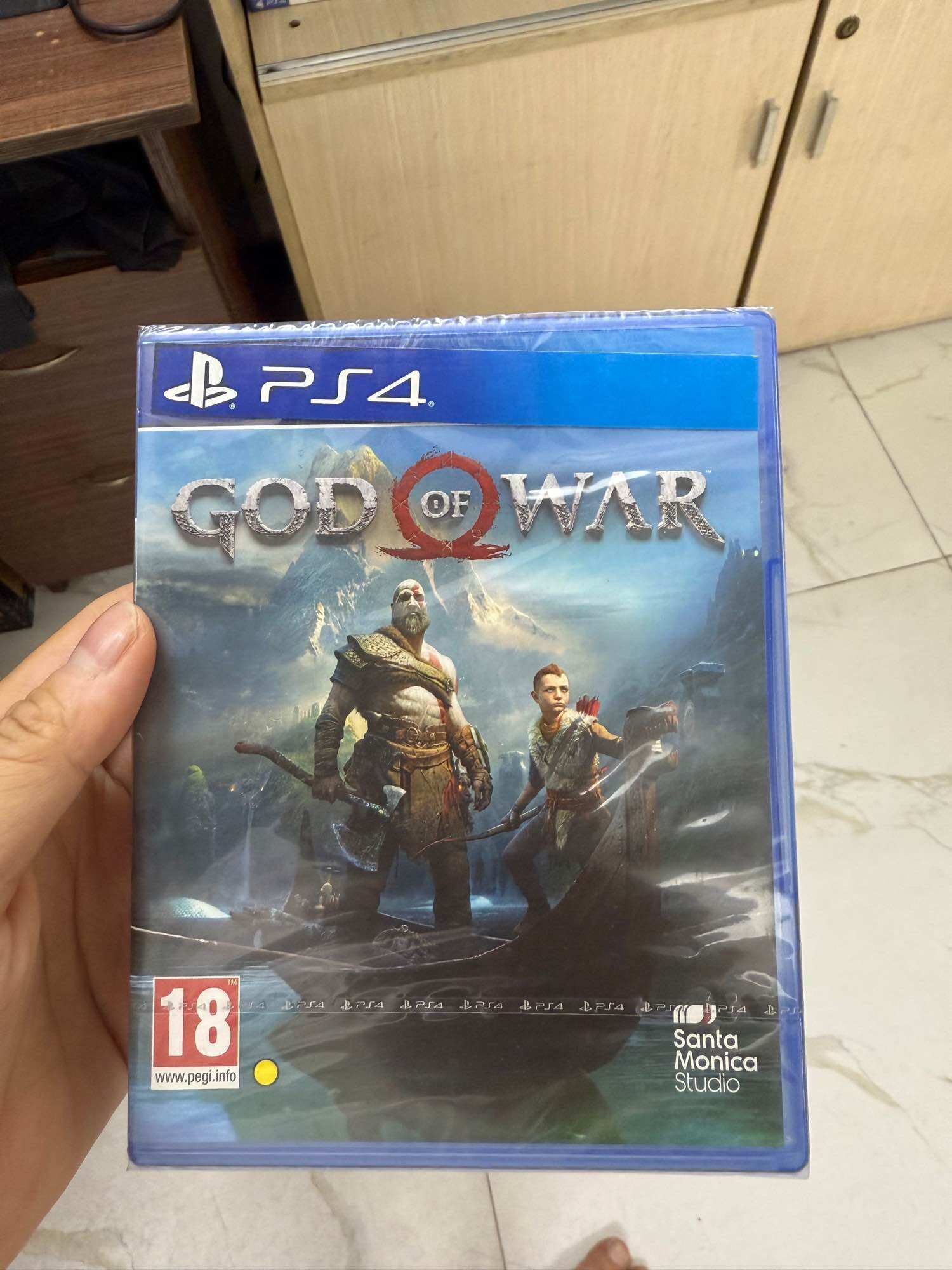 Đĩa chơi game PS4: God Of War 4