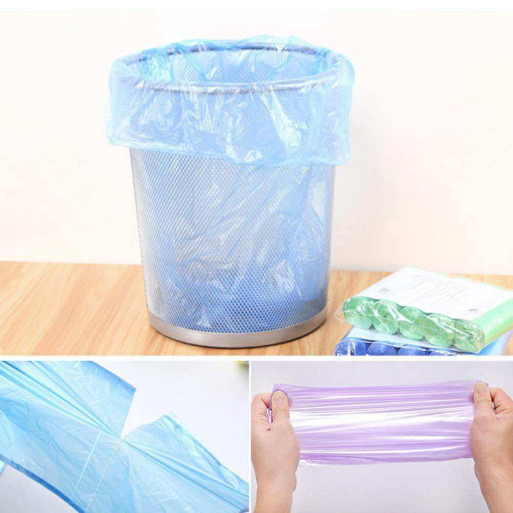 Combo 5 Cuộn 75 Túi Đựng Rác Tự Phân Hủy 45’50cm
