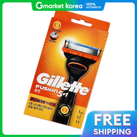 Gillette | (Magic Clean) Dao cạo râu Gillette Fusion 5+1 Power vi rung siêu mịn