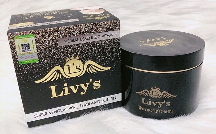 Kem Siêu Trắng Da Body Livy Thái Lan