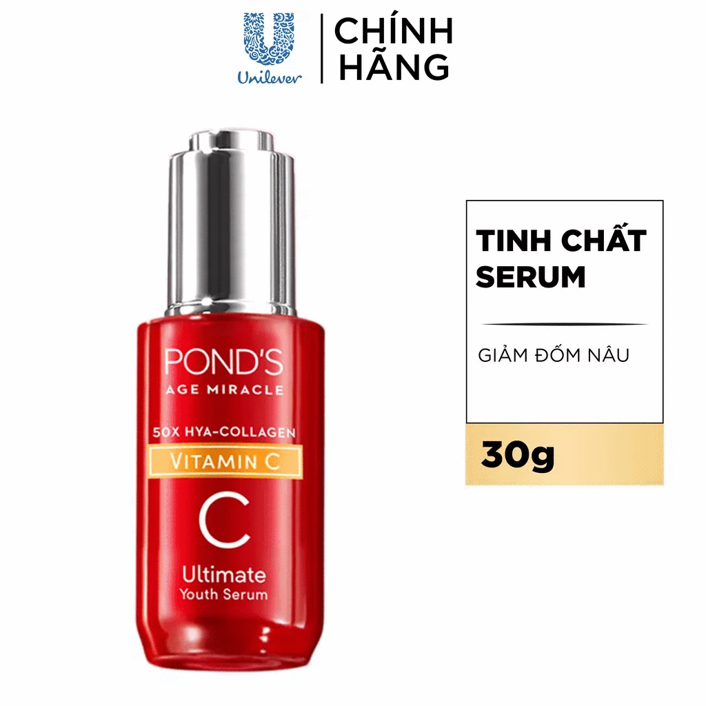 Tinh chất serum Pond's age miracle ultimate youth giảm đốm nâu 30 gr