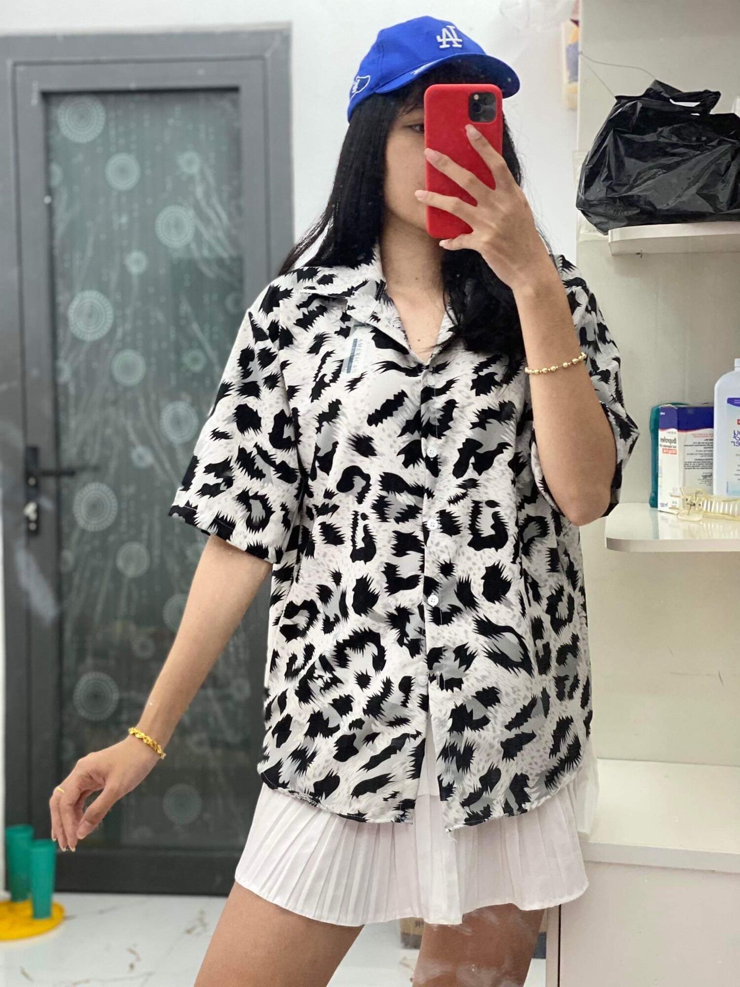 [Hình thật] Áo lụa beo from rộng 💥