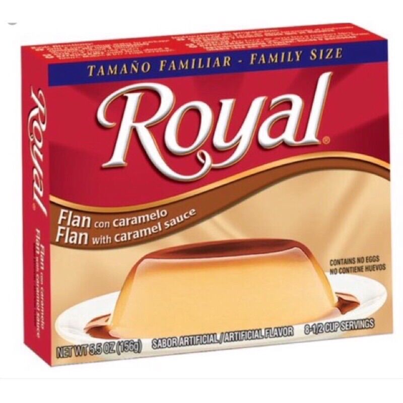 Bột bánh flan royal thuần chay