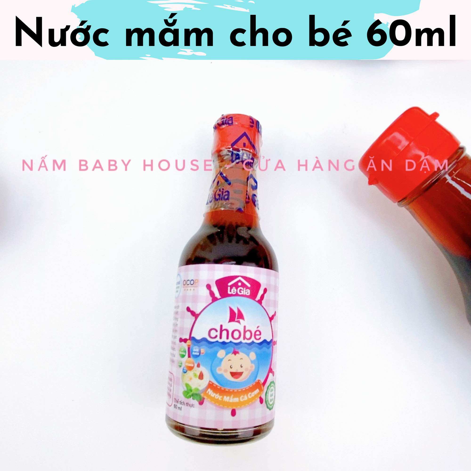 Date 2/2027 Nước mắm Lê Gia cho bé ăn dặm (200ml)