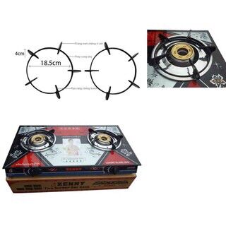 bộ 2 kiềng bếp ga tròn gọng thép dành cho bếp ga dương kính cao cấp