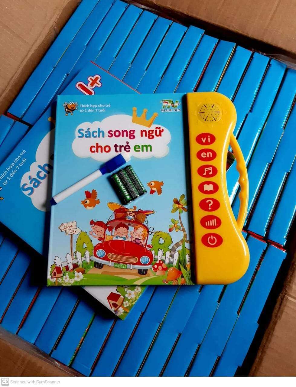 Sách nói điện tử song ngữ Anh - Việt cao cấp