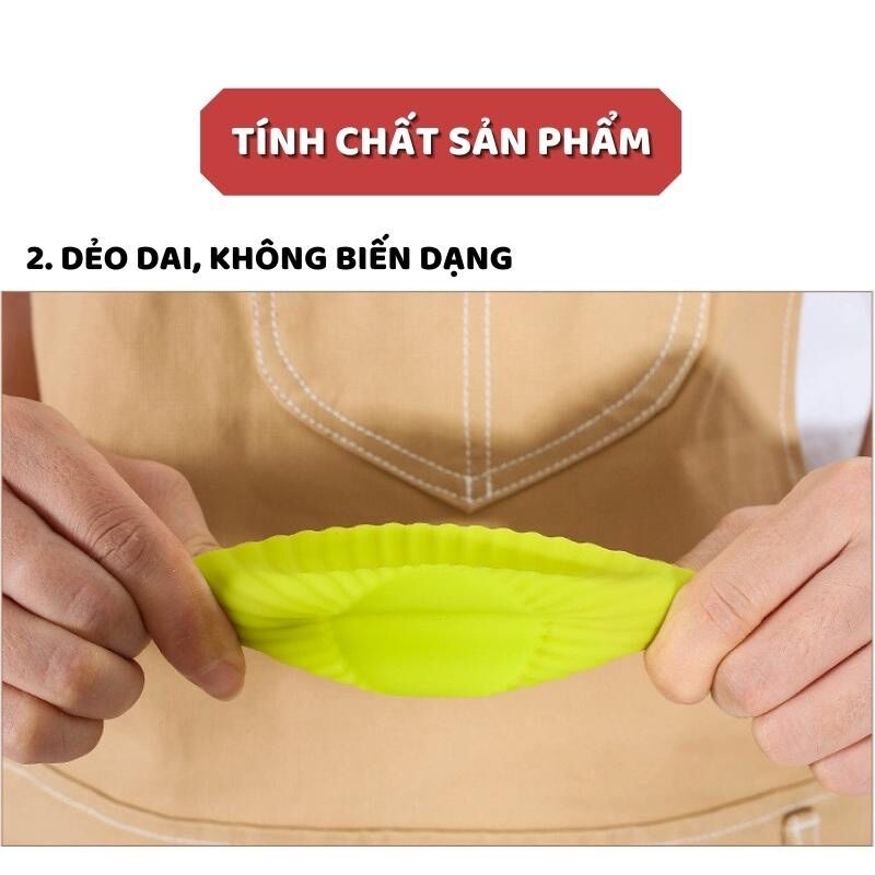 Khuôn Silicon làm bánh cupcake