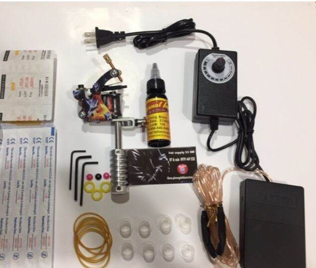 Bộ 1 máy xăm hình nghệ thuật